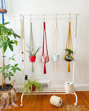 Load image into Gallery viewer, Minimalist Macrame hanger plant